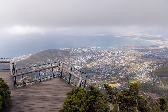 View of Cape Town from Table Mountain