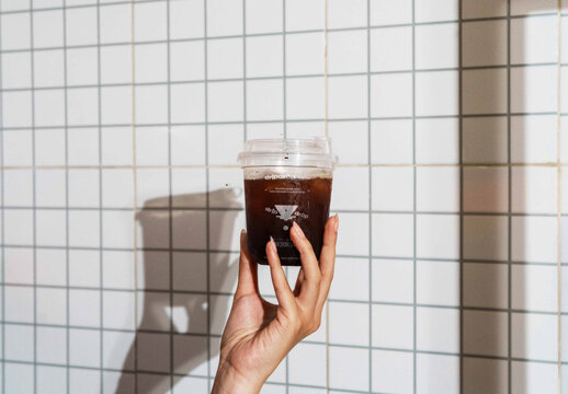 Plastic Cup Mockup