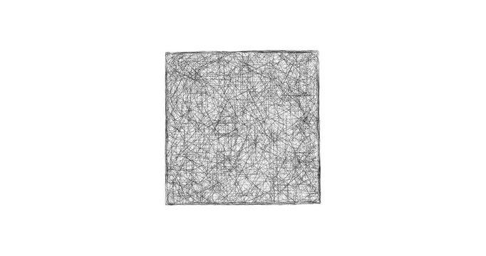 Sketch Marshall outline map animation - smooth progressive reveal