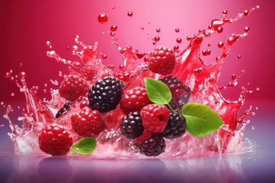 Blackberry blackberry juice fruit raspberry.