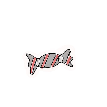 vector illustration of a candy