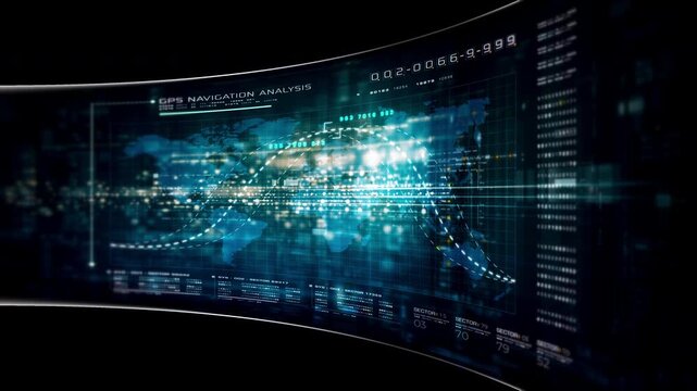 Abstract particle motion with vibrant colors, digital flowing particles, VR, futuristic sci-fi, tech innovation, and immersive cyber space background
