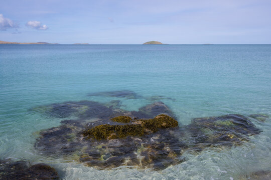 Prince Charlies Beach near Coilleag, Eriskay, Outer Hebrides, Scotland