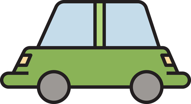 Car Icon Illustration
