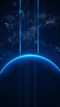 Light reveals edge dark planetary drifting particles distant stars. exoplanet discoveries, galaxy travel, orbital missions, futuristic media, cosmic transitions, tech themes dramatic space backgrounds