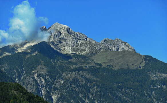 Der Berg Hochstadel in den Lienzer Dolomiten