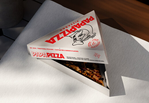 Pizza Box Mockup
