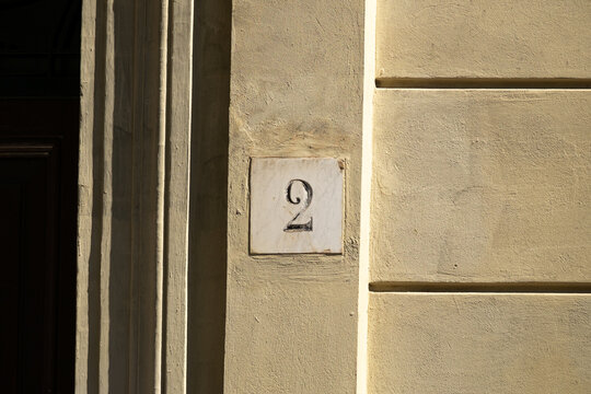 Number two. Number 2. House number 2.