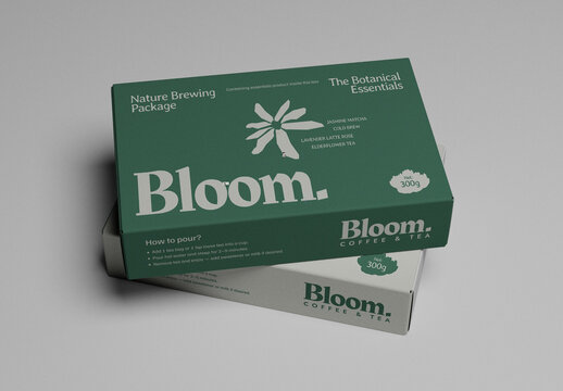 Delivery Box Mockup