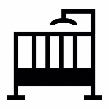 Box Baby Filled style, animation icon for social media, presentations, videos, websites, etc. No background, Alpha channel.	