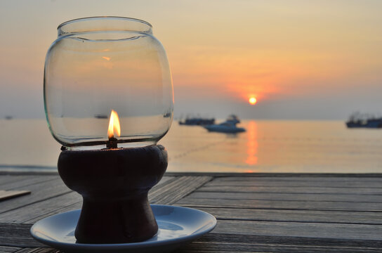 Beach cafe on the Samet islands, Thailand