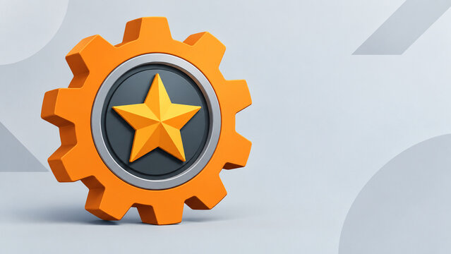 Illustration d'un engrenage symbolisant l'excellence op&eacute;rationnelle