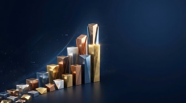 Abstract Business Growth Conce