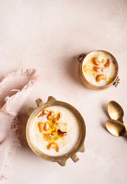 Famous Indian sweet kheer or semiya payasam