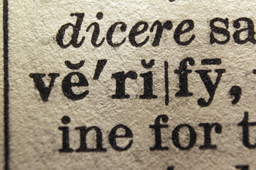 Word verify printed on dictionary page, macro close 