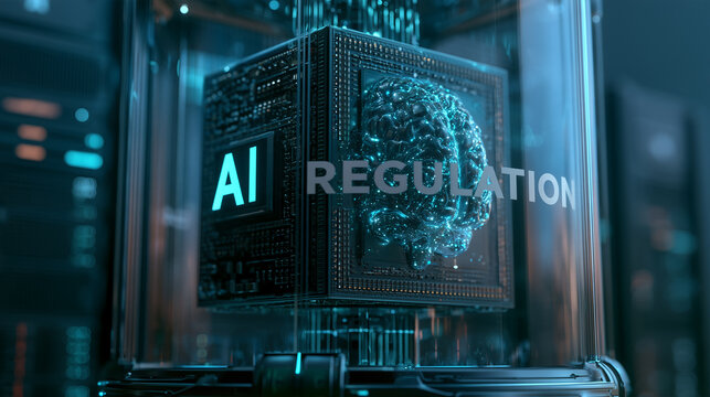 Artificial Intelligence AI Regulation and Technology Governance Concept