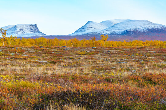 Abisko national park in september