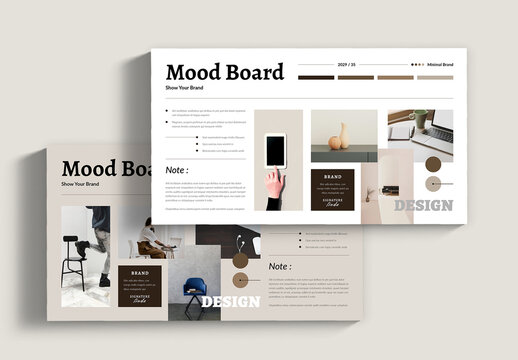 Modern Mood Board Design Template