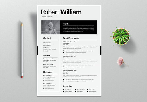 Resume and Cover Letter Template