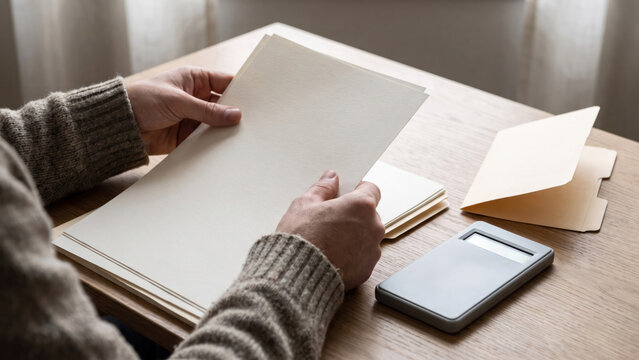 Consumer Comparing Blank Documents Without Revealing Readable Information