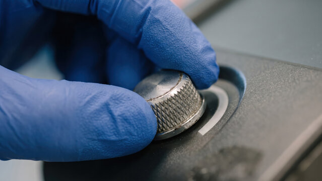 Precise Adjustment of a Diagnostic Instrument in a Laboratory Environment