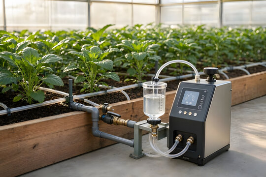 Precision Fertigation System for High-Value Crop Production