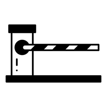 Closed Gate Dualtone Icon