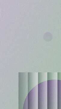 Minimalist Abstract Vertical Background With Soft Geometric Shapes