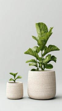 Built to Outlast Expandable Plant Pot Before and After Adaptive Growth