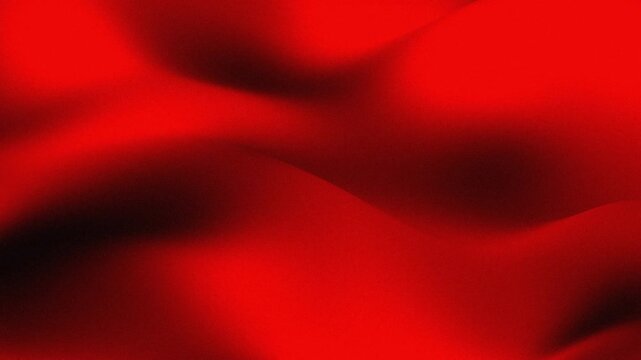abstract red wave motion background grainy smooth crimson gradient loop video animation for banner and visual media