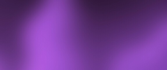 Fototapeta premium Abstract dark purple frosted glass texture background with vibrant spotlight gradient copy space