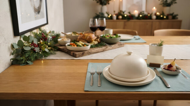 Individualized Holiday Place Setting for Guest with Dietary Restrictions