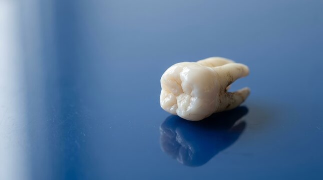 White Tooth for Dental Care Advertising and Clinical Branding