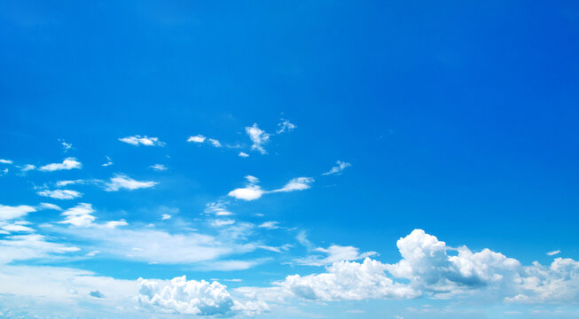 blue sky and clouds background