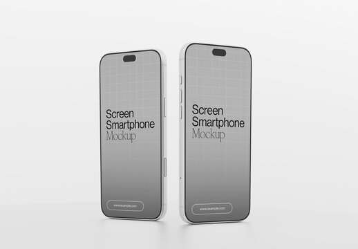 Smartphone Screen Mockup
