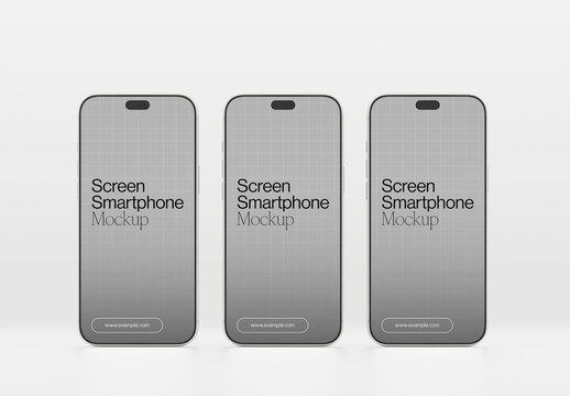 Smartphone Screen Mockup