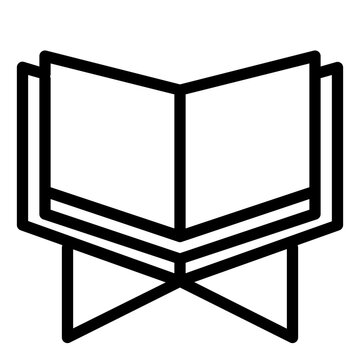 islamic reading book graphic