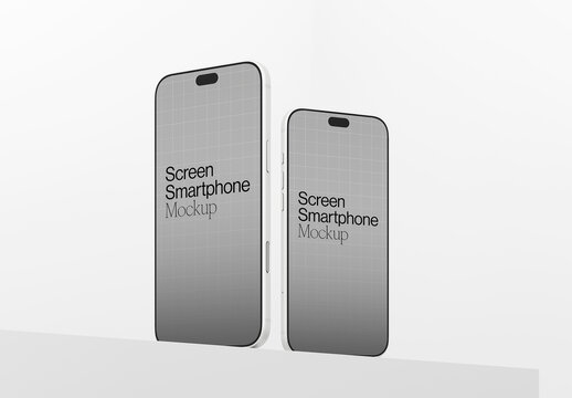 Smartphone Screen Mockup