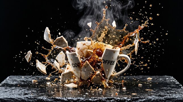 The sudden, catastrophic physical error caused by severe cognitive exhaustion and working too fast.