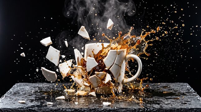 The sudden, catastrophic physical error caused by severe cognitive exhaustion and working too fast.