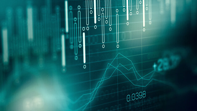 Traders analyze market trends using charts and graphs during trading session