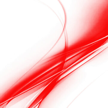 Abstract red halftone pattern with dots on a square