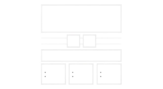 Web Layout Design Wireframe