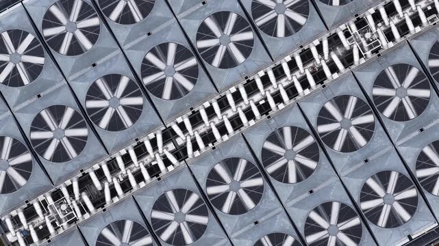Aerial View of Geothermal Energy Plant in Sauerlach Germany
