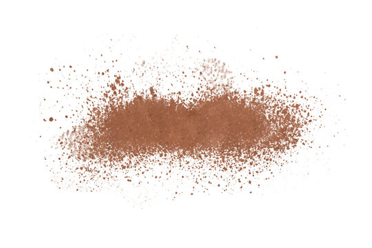  mud splash isolated transparency background.