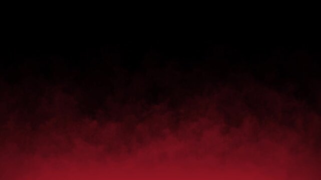 Abstract dark red and black gradient background with a soft smoke texture.