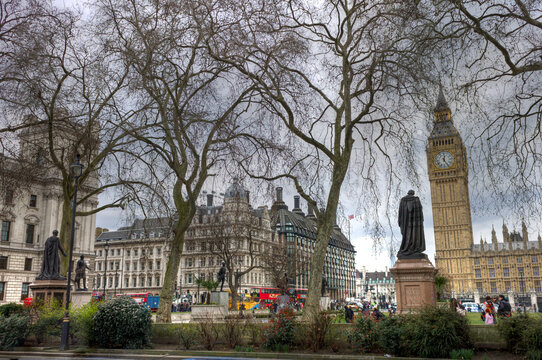 UK, England, London, parliament square, the Big Ben