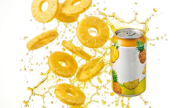 Glass of Champagne with a Splash of Sparkling Liquid