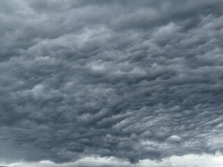 Fototapeta premium dark cloudy sky, stormy sky, natural cloudscape background