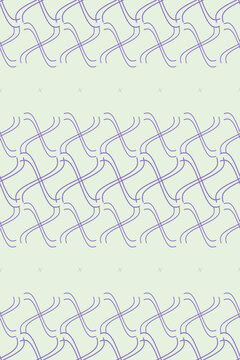 Delicate lavender curves weave into repeating organic forms across a pale green field, creating a calm airy backdrop for wellness, fashion, interiors, and branding.